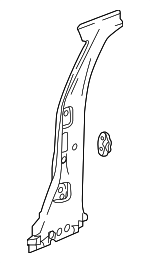 84623521 - Body: Center Pillar Reinforced for Cadillac: XT6 Image