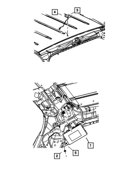 Radio, Antenna, Speakers, DVD and Video systems for 2011 Chrysler Town & Country #4
