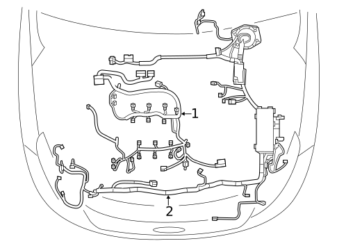 Wiring Harness for 2012 Ford Explorer #0