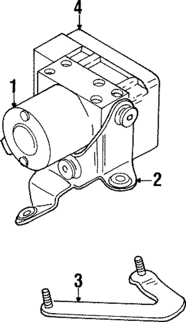 52128138AE - Electrical: ABS Pump Assembly for Mopar Image