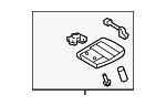 636500C200B0 - : Map Lamp Assembly for Toyota: Tundra Image