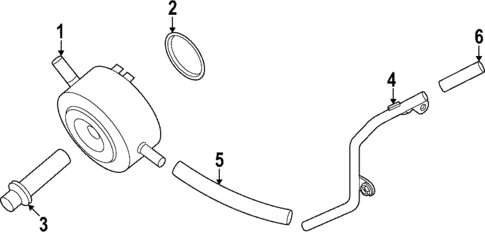 Oil Cooler for 2023 Nissan Frontier #0