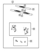 68048818AA - Mopar Accessories - Component Parts: Right Side Step for Mopar Image