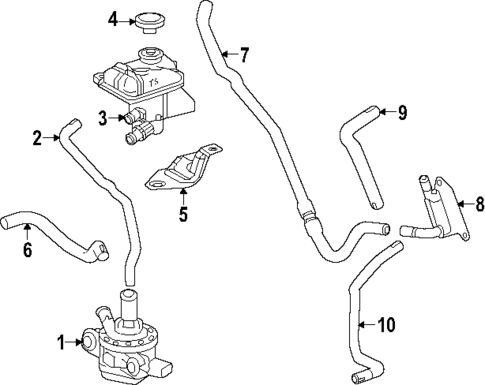 Inverter Cooling Components for 2025 Toyota Prius #0