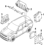 LR186589 - : Control Module for Land Rover: Range Rover Sport Image