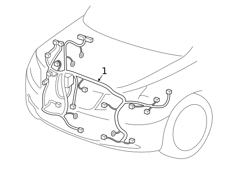 Wiring Harness for 2014 Honda Odyssey #0