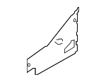 66320CA000 - Body: Side Panel for Nissan Image