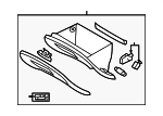 845011F023EZD - Body: Glove Box Assembly for Kia: Sportage Image
