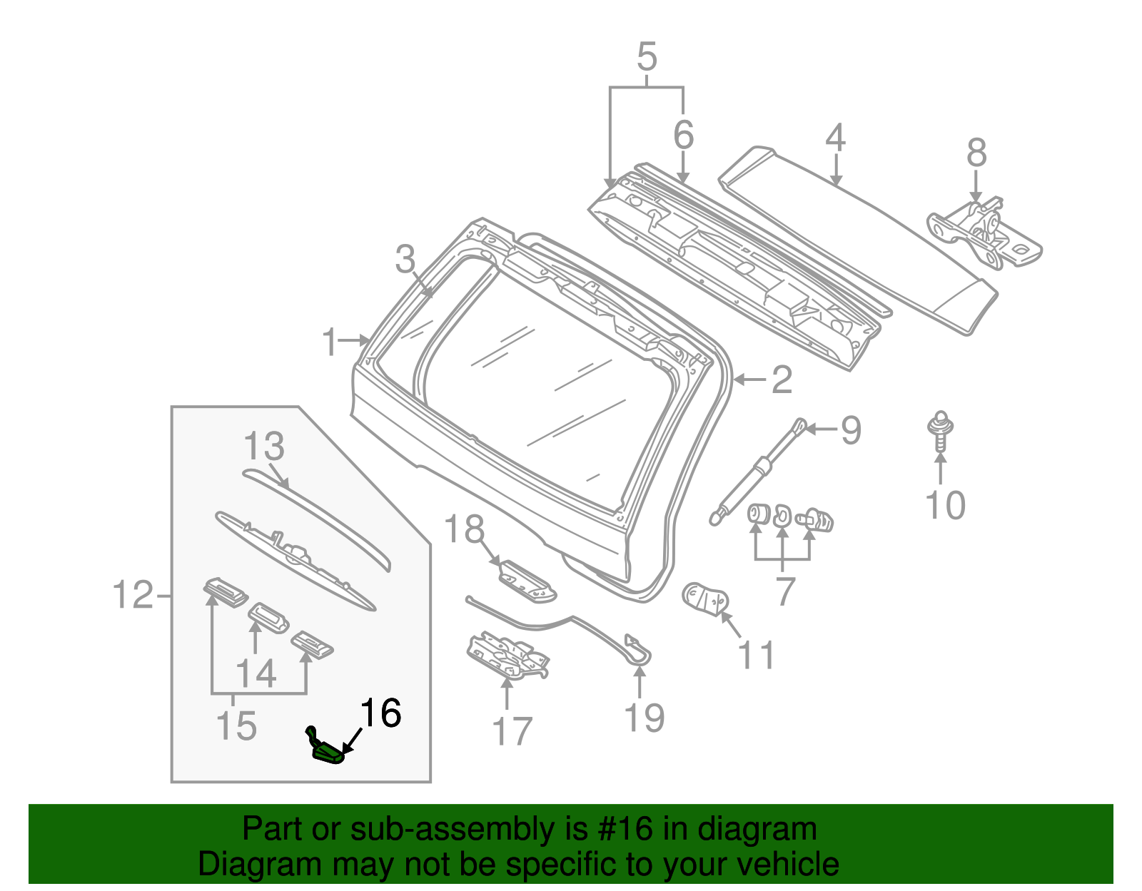 Micro-Switch - BMW (84-11-7-004-538)