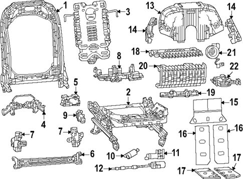 Lumbar Control Seats for 2023 Jeep Grand Wagoneer L #0