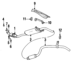 E0015031 - : Catalytic Converter for Chrysler: LeBaron, New Yorker, Town &amp; Country | Dodge: 600, Aries, Caravan, Grand Caravan, Lancer, Mini Ram Image