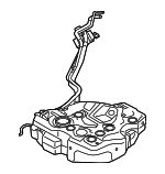 5Q0201055BG - Fuel System: Fuel Tank for Volkswagen: Golf, Golf Alltrack, Golf SportWagen, GTI Image
