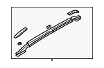 8727226000 - : Side Rail Assembly for Hyundai: Santa Fe Image