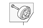GS3L61L10B - HVAC: Clutch &amp; Pulley for Mazda: 6 Image