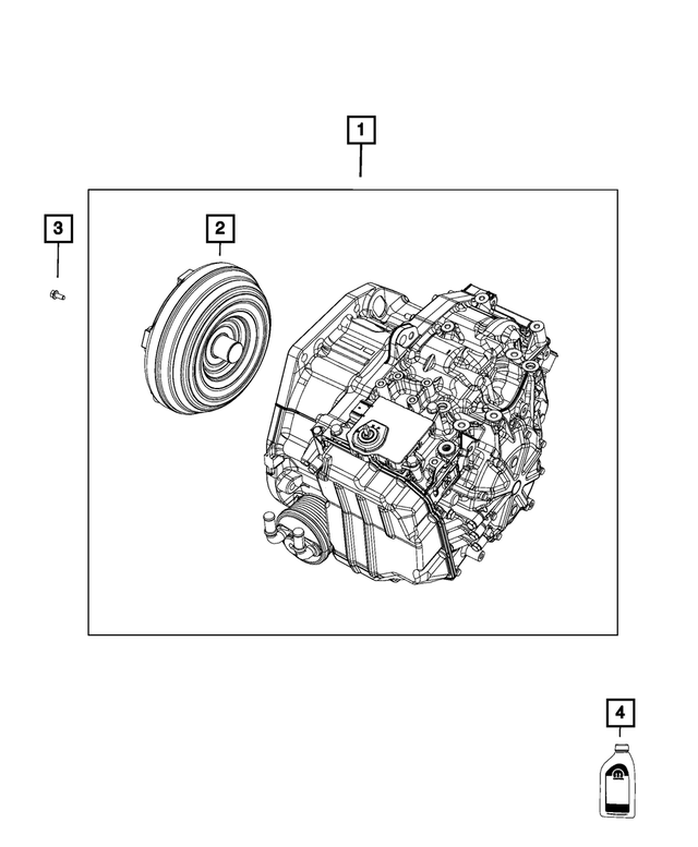 68365779AA - Transmission: Torque Converter Kit for Mopar Image