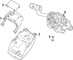 32277231 - : Upper Column Cover for Volvo Image