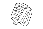 77615TG7A01ZB - Body: Vent Louver for Honda: Passport, Pilot, Ridgeline Image