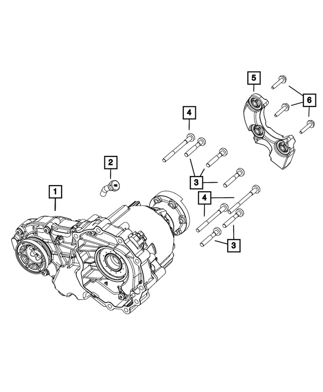 68573948AK - : Transfer Case for Mopar Image