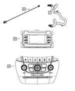 68082364AB - Electrical: Jumper Cable for Mopar Image
