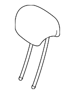 17797083007C70 - Body: Headrest, Outer for Mercedes-Benz Image
