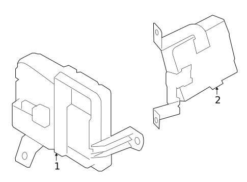 Electrical Components for 2009 Kia Borrego #2