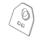 52105A12179 - Body: Support for BMW: 740i, 750e xDrive, 760i xDrive, i7 Image