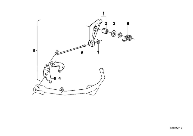 46531454059 - : Needle Bearing - 8X12X12 for BMW-Motorrad Image
