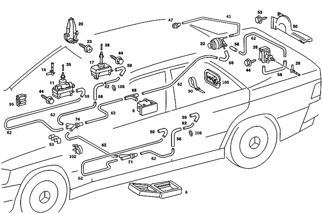 1248002148 - Vacuum System: Pump for Mercedes-Benz Image image