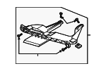 63126939199 - Electrical: Headlight Bracket for BMW Image