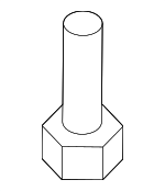 1125006166B - Body: Under Cover Bolt for Hyundai Image