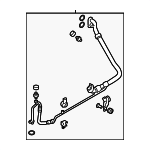 977742M500 - HVAC: Liquid Line for Hyundai: Genesis Coupe Image