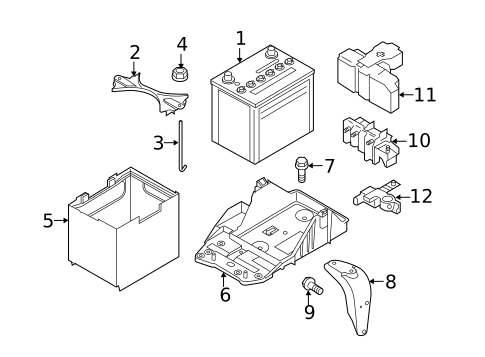 Battery for 2016 Mazda CX-5 #0