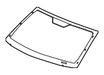 68378327AJ - Body: Windshield for Mopar Image