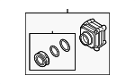 4G0980552C - Body: Camera for Audi Image