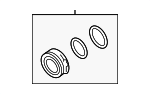 4G0998552A - Body: Camera Repair Kit for Audi Image