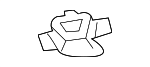 91501SWA003 - Body: Insulator Clip for Honda Image