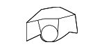91505TAAN01 - Body: Release Cable Clip for Honda Image