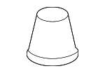 74144S01A00 - Body: Hood Bumper for Honda Image