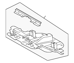 514100C010 - Belts &amp; Cooling: Radiator Support Splash Shield for Toyota: Sequoia, Tundra Image