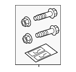 6511SZAA00 - Suspension: Camber Kit for Acura: ZDX Image