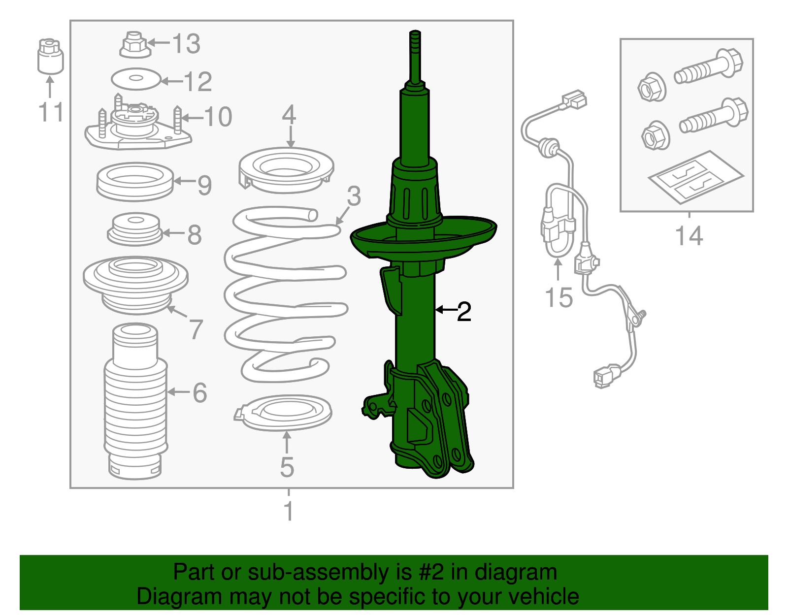 朝 NEW ABS WHEEL SPEED SENSOR FOR 2009 2010 11 2012 2013 TOYOTA