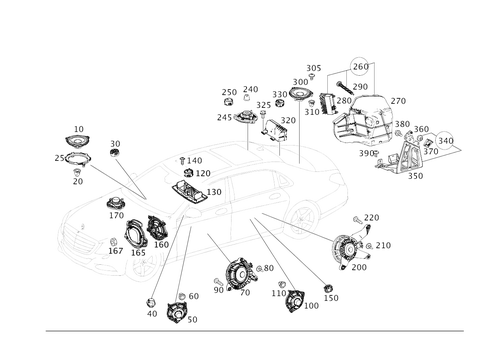 Loudspeaker for 2016 Mercedes-Benz Maybach S 600 #0