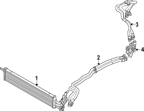 Trans Oil Cooler for 2023 BMW X7 #0