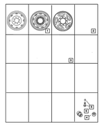 5GE66S4AAA - Wheels, Covers and Jacks: Steel Wheel for Dodge: Ram 2500 Image