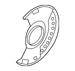 41151ED000 - : Splash Shield for Nissan: Versa Image