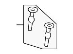 1FG681D5AA - Body: Headrest Sleeve for Mopar Image