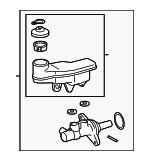 4705074010 - : 2013 Scion iQ - Brake Master Cylinder for Scion: iQ Image