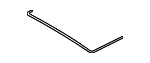 4M8877913A - Body: Rear Glass Seal for Audi Image