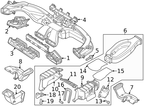 Ducts for 2023 Kia Niro EV #0