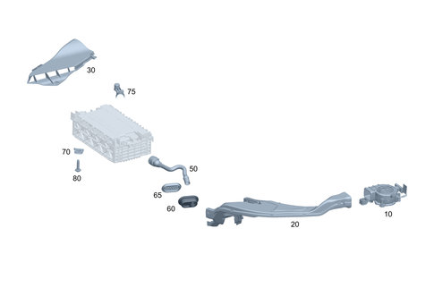 Battery Cooling System for 2020 Mercedes-Benz CLA35 AMG #0